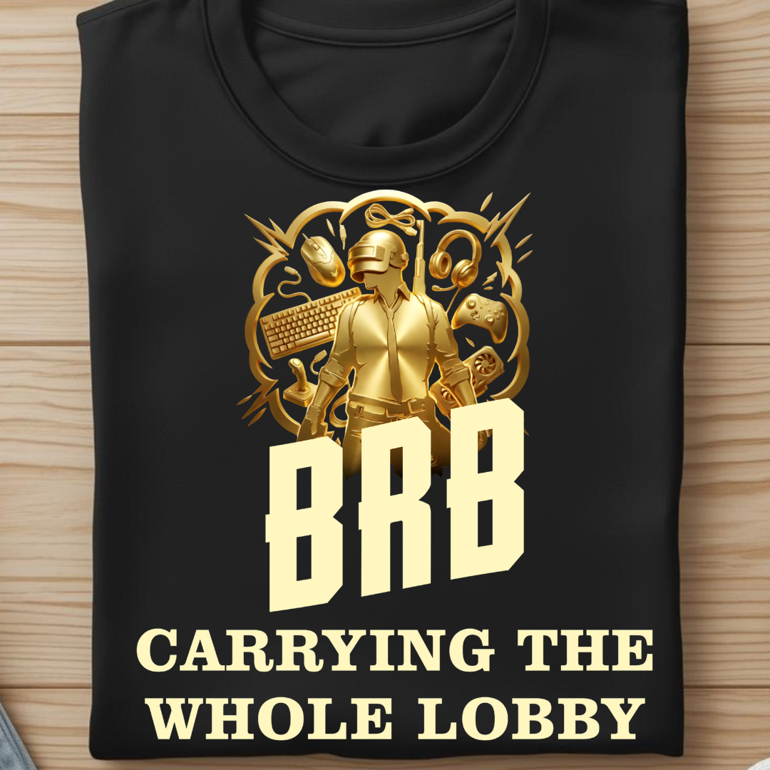 BRB | Minimal Gaming T-Shirt