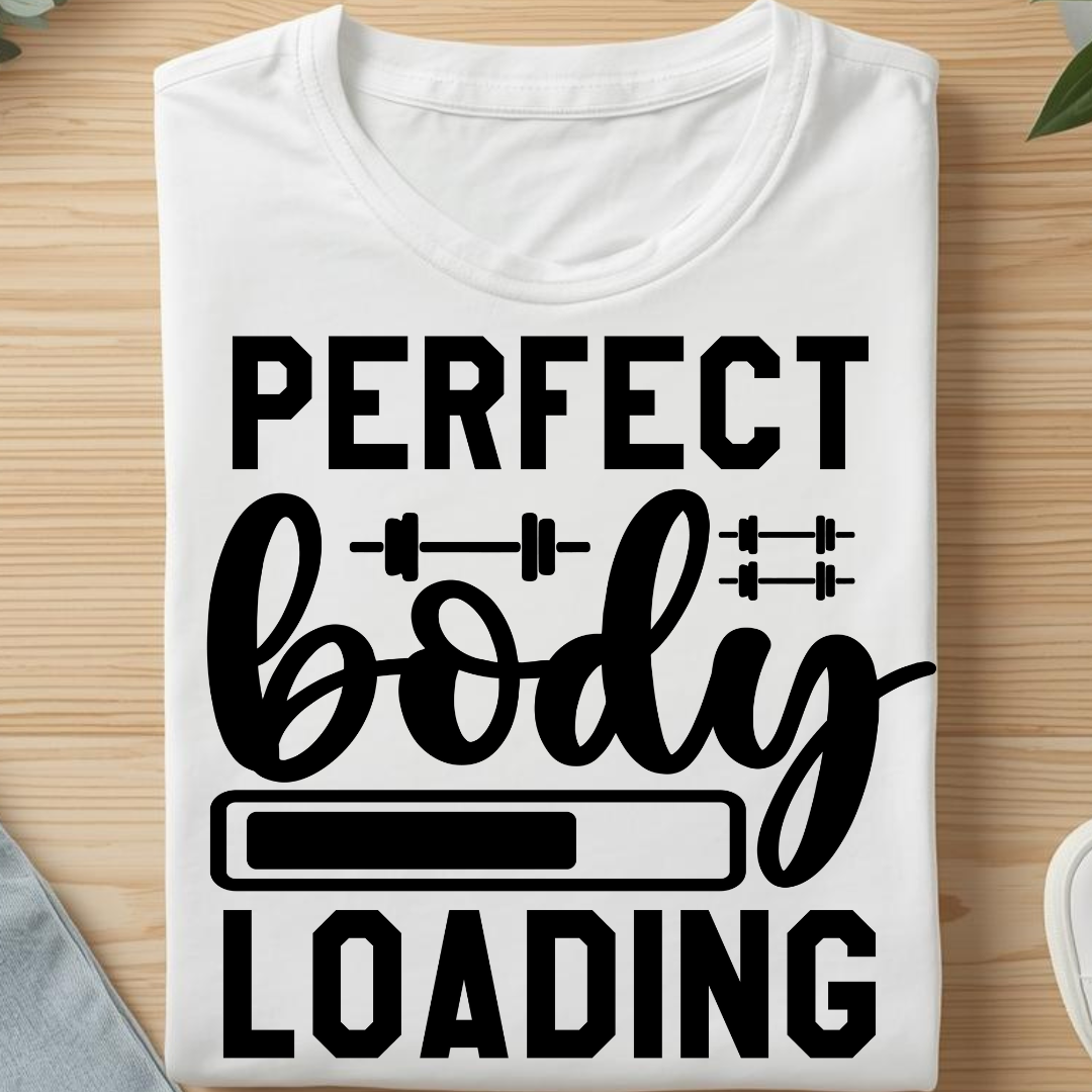 Perfect Body | Minimal White T-Shirt