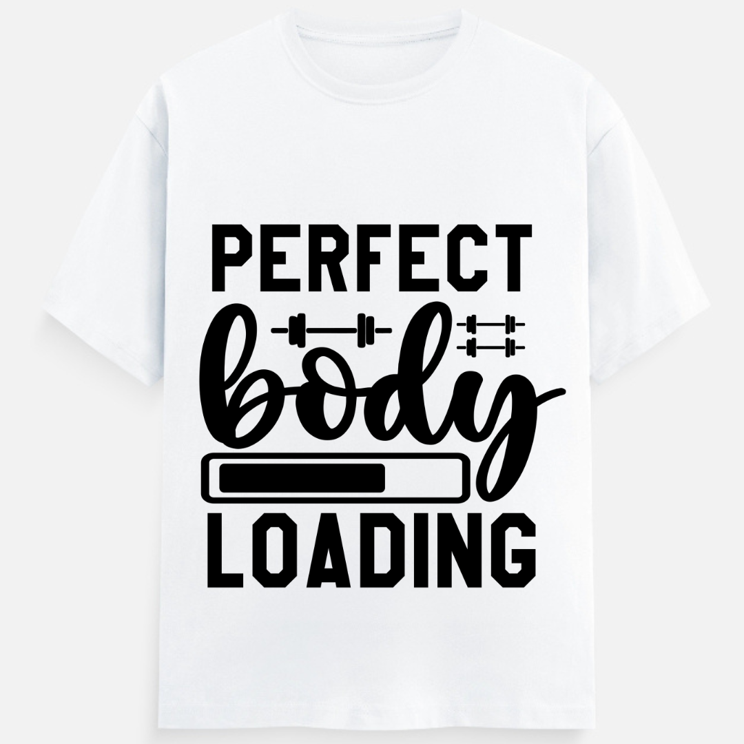 Perfect Body | Minimal White T-Shirt