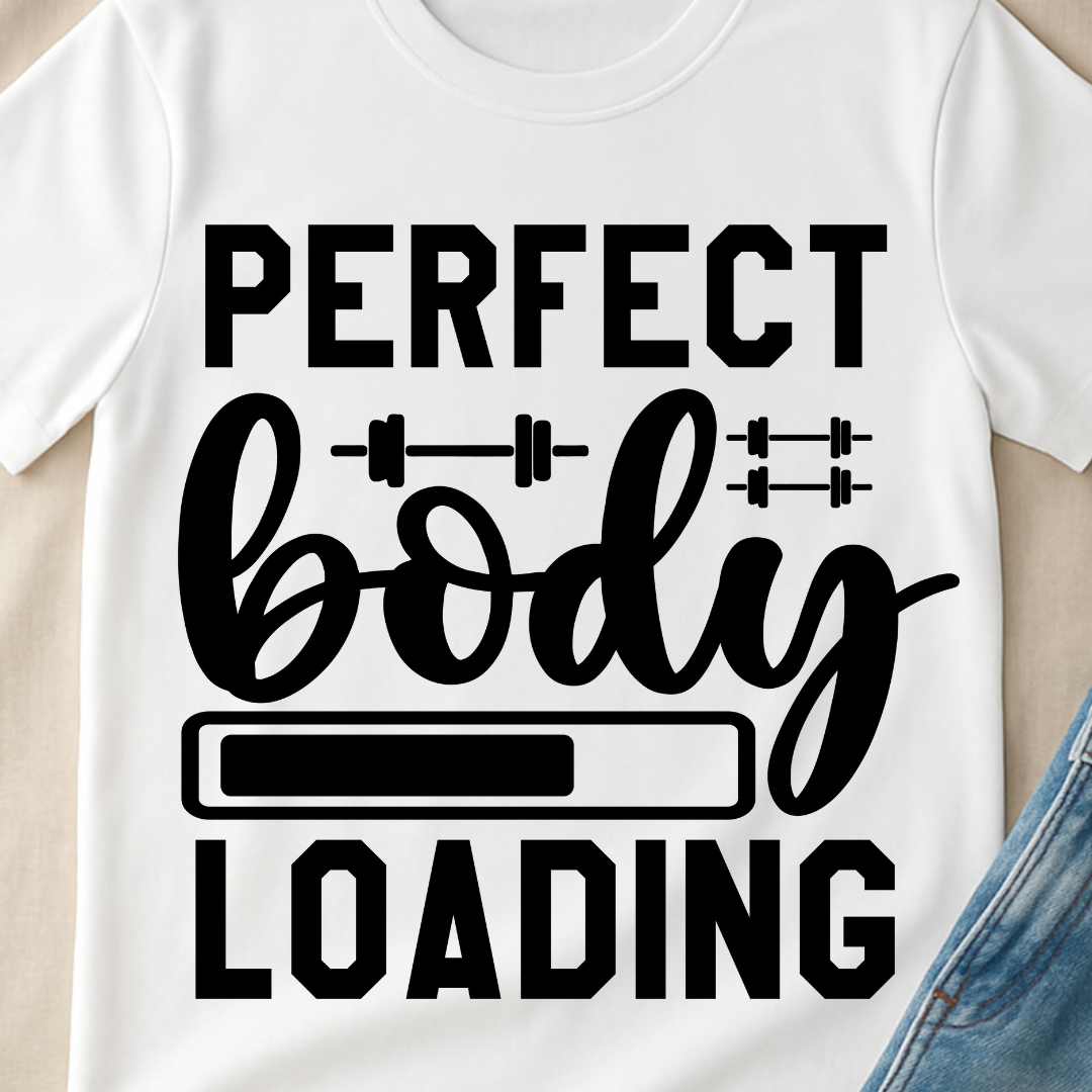 Perfect Body | Minimal White T-Shirt
