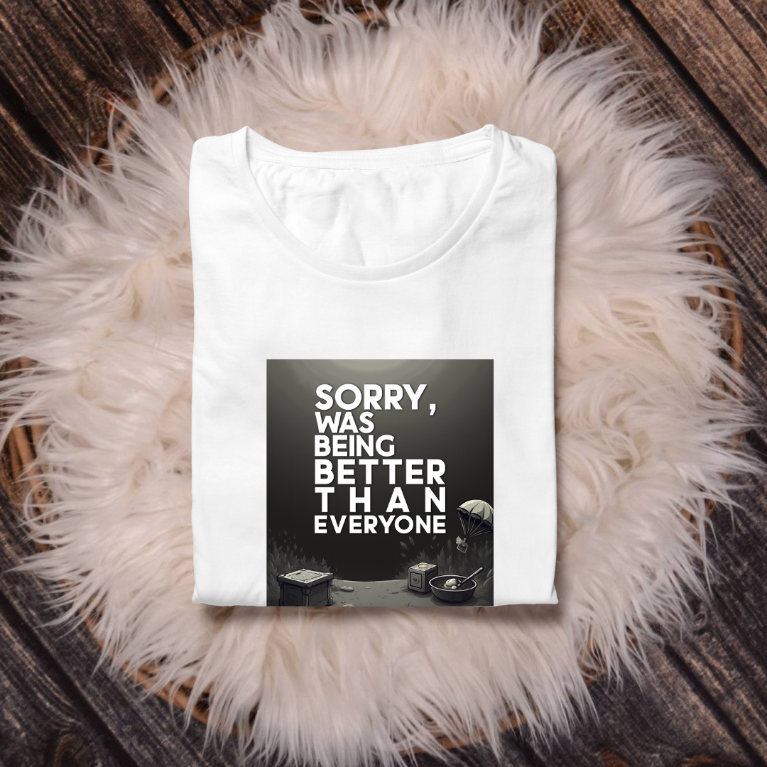 Sorry || Minimal Gaming T-Shirt