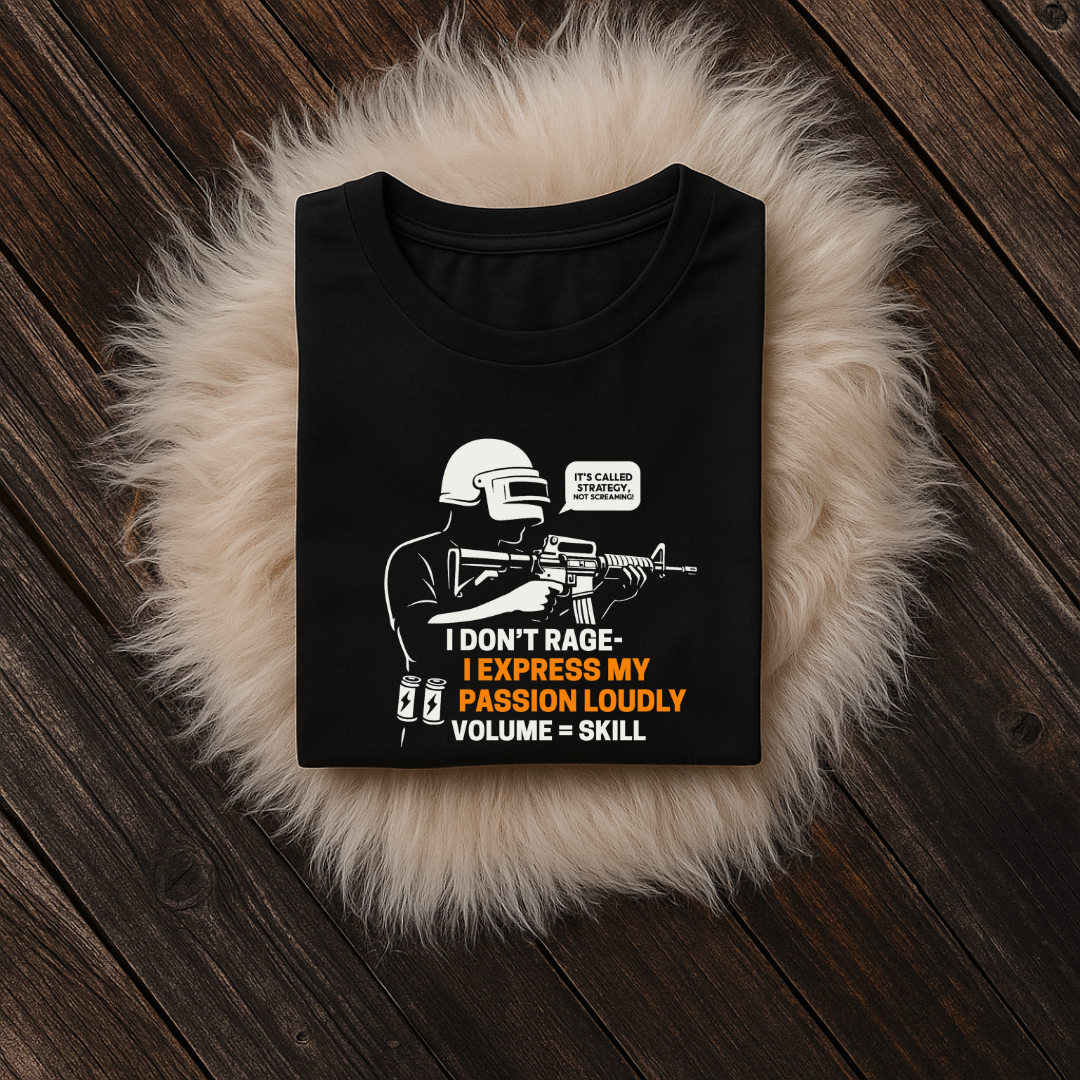 Rage || Minimal Gaming T-Shirt