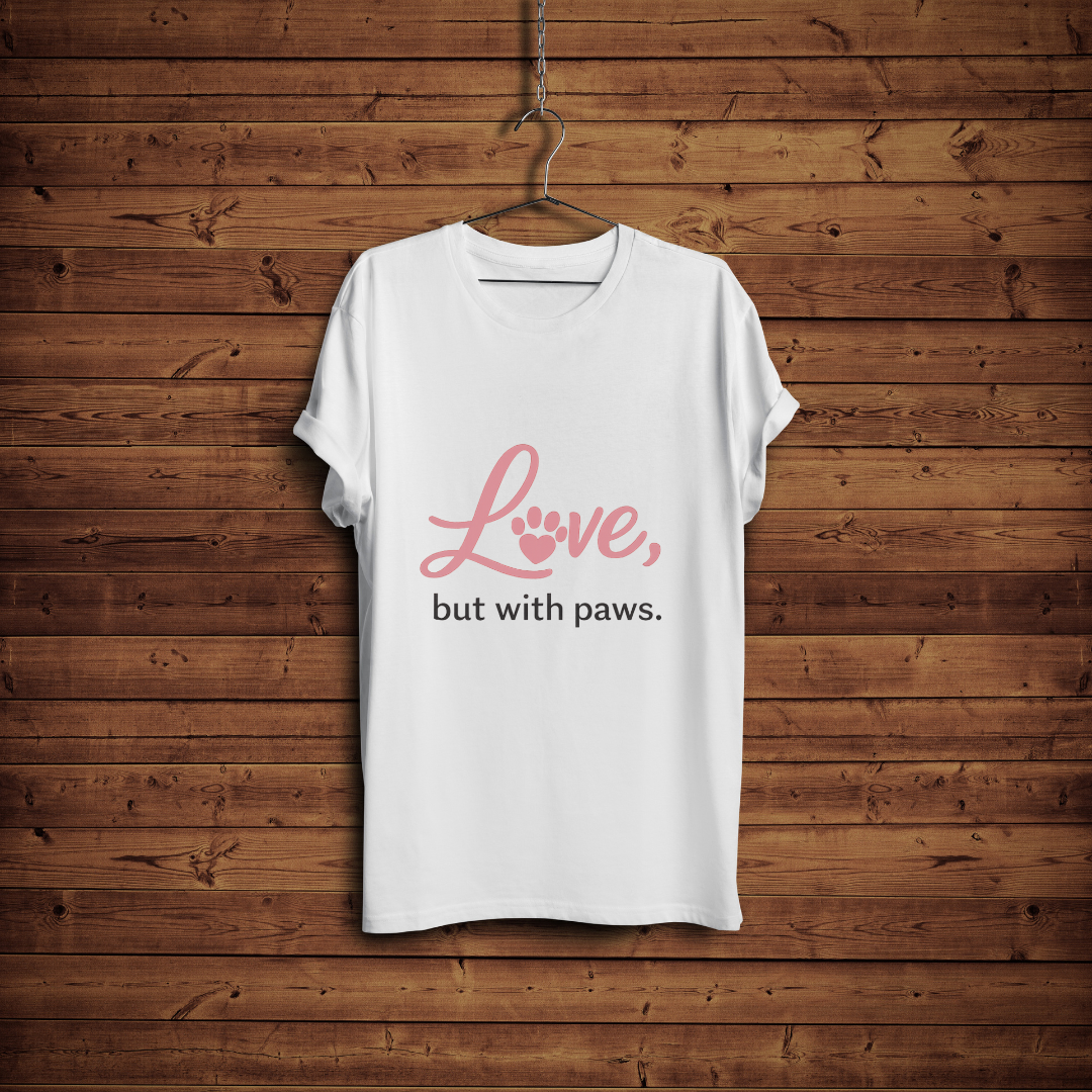 Love || Minimal White T-Shirt