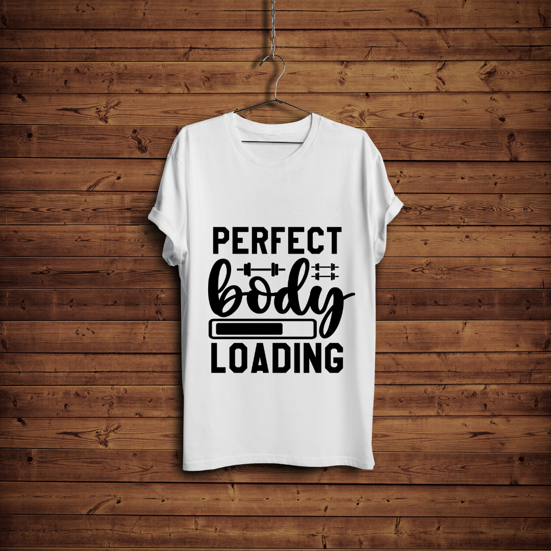 Perfect Body || Minimal White T-Shirt