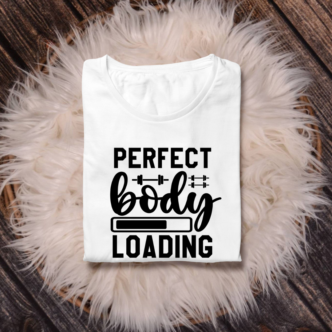 Perfect Body || Minimal White T-Shirt